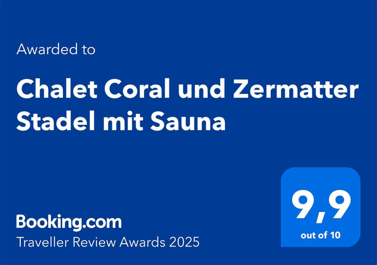 Coral Und Zermatter Stadel Apartamento *